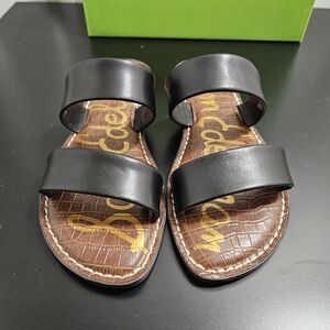 NIB Women's Sam Edelman Gala Double Strap Slide Sandals Size 8M